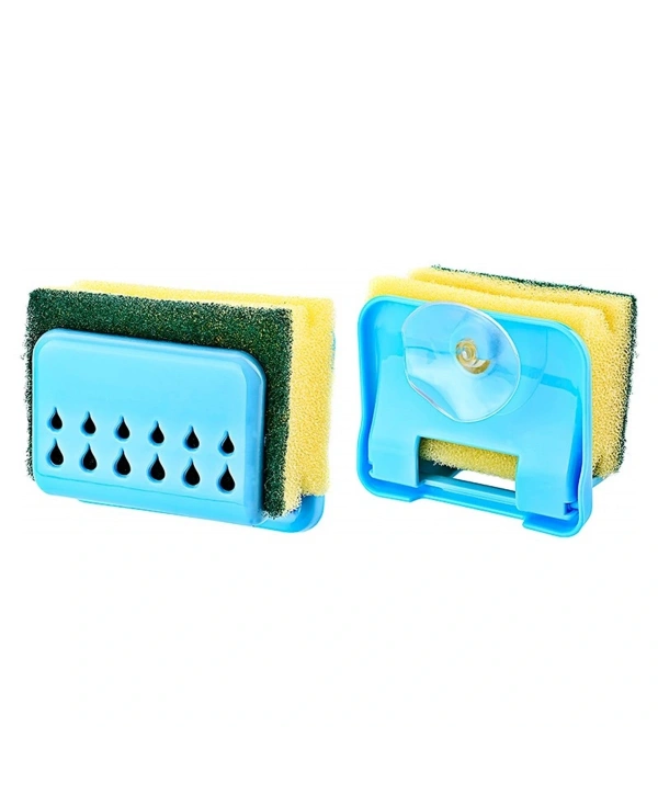 Pratik Mutfak Lavabo Vantuzlu Bulaşık Süngeri Askısı Aparatı (5047)