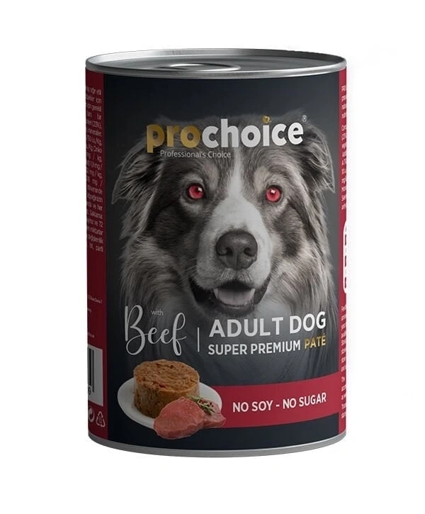 Pro Choice Adult Biftekli Yetişkin Köpek Konservesi 400 Gr