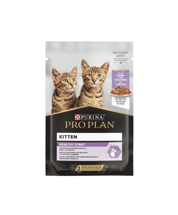 Pro Plan Kitten Hindili Pouch Yavru Konserve Kedi Maması 85 Gr 1 Adet