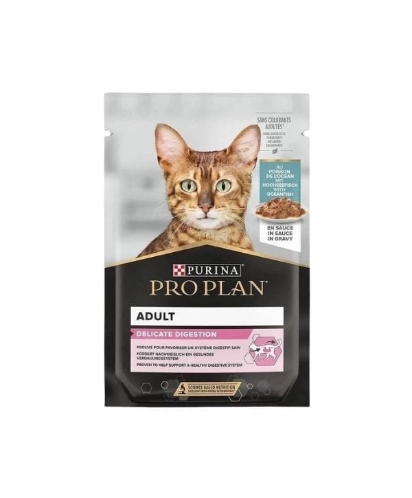 Pro Plan Okyanus Balıklı Pouch Yetişkin Konserve Kedi Maması 85 Gr