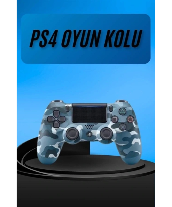 PS4 Joystick Oyun Kolu Titreşimli Uzun Pil Ömrü USB Şarj Kablolu