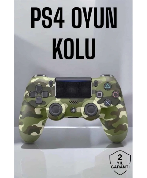 PS4 Oyun Kolu Kamuflaj Desenli Joystick