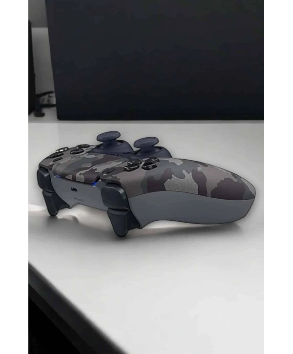 PS4 Oyun Kolu Kamuflaj Desenli Joystick