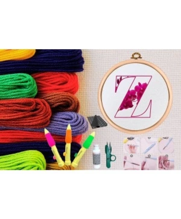 Punch Seti Nakış Seti Kasnaklı Kendin Yap Seti Seri 102