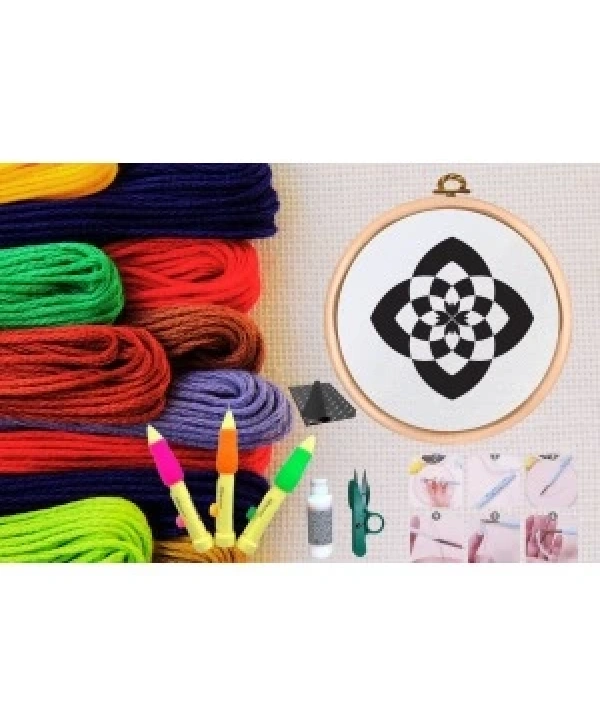 Punch Seti Nakış Seti Kasnaklı Kendin Yap Seti Seri 103