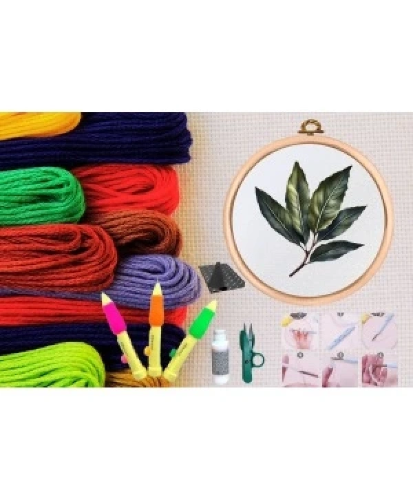 Punch Seti Nakış Seti Kasnaklı Kendin Yap Seti Seri 119