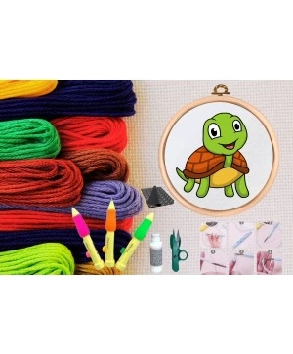 Punch Seti Nakış Seti Kasnaklı Kendin Yap Seti Seri 125