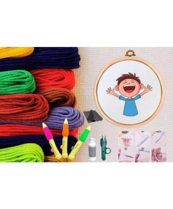 Punch Seti Nakış Seti Kasnaklı Kendin Yap Seti Seri 134