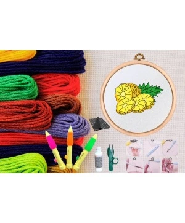 Punch Seti Nakış Seti Kasnaklı Kendin Yap Seti Seri 135