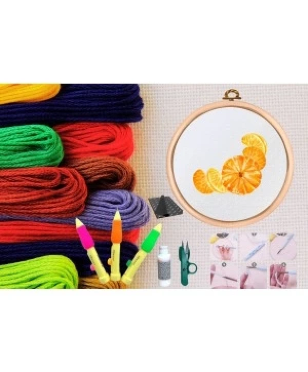 Punch Seti Nakış Seti Kasnaklı Kendin Yap Seti Seri 136