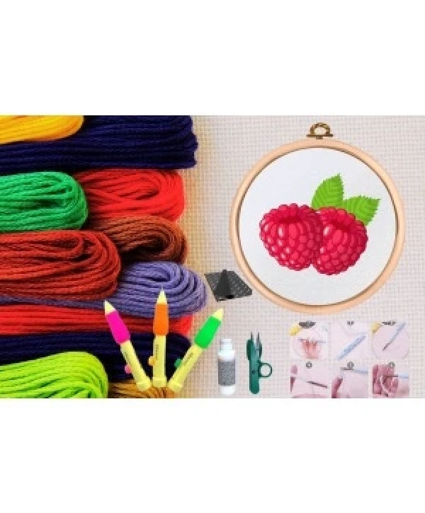 Punch Seti Nakış Seti Kasnaklı Kendin Yap Seti Seri 144