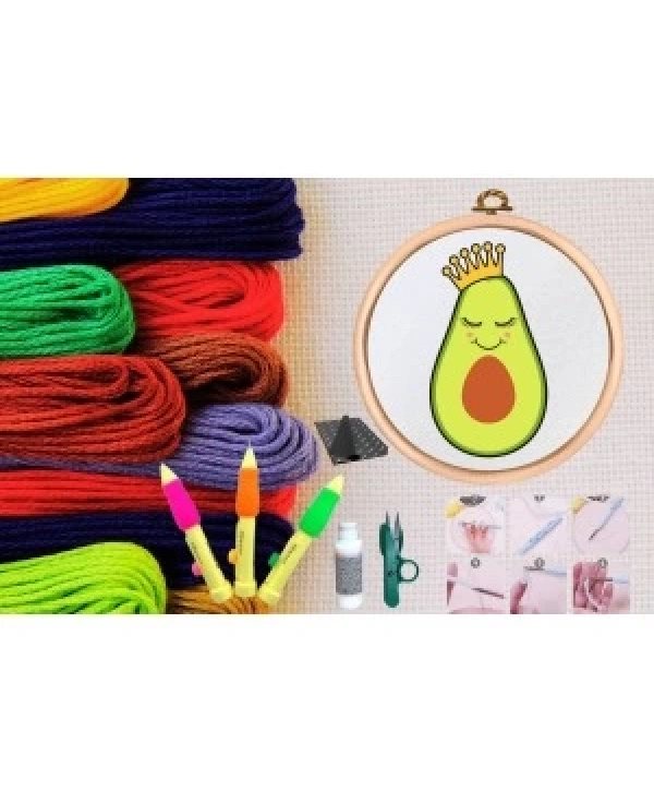 Punch Seti Nakış Seti Kasnaklı Kendin Yap Seti Seri 146