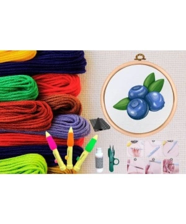 Punch Seti Nakış Seti Kasnaklı Kendin Yap Seti Seri 148