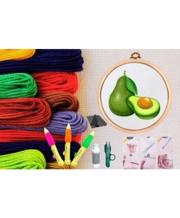 Punch Seti Nakış Seti Kasnaklı Kendin Yap Seti Seri 149