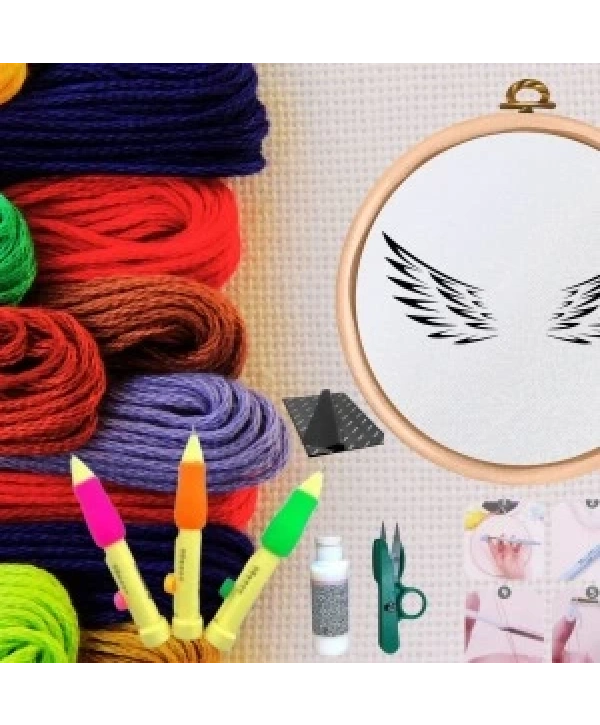 Punch Seti Nakış Seti Kasnaklı Kendin Yap Seti Seri 25