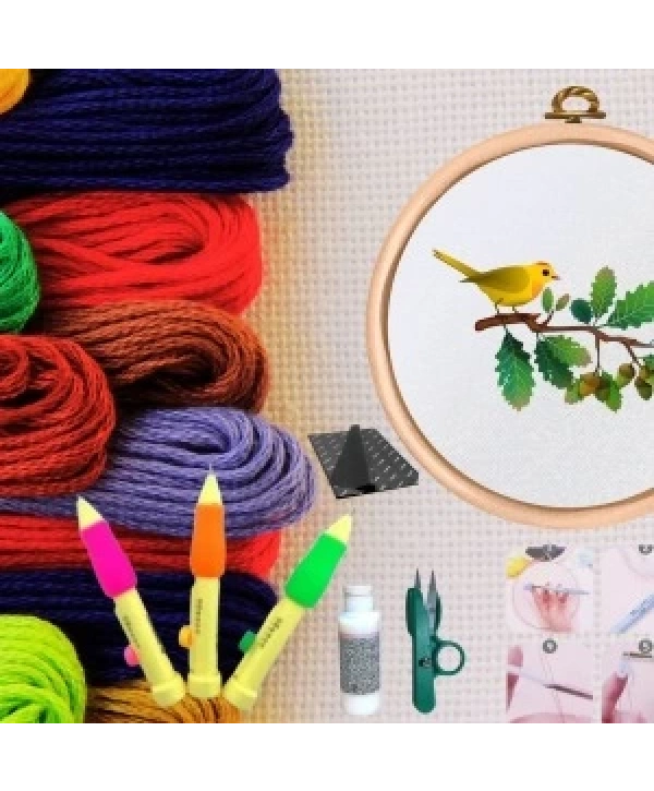 Punch Seti Nakış Seti Kasnaklı Kendin Yap Seti Seri 31