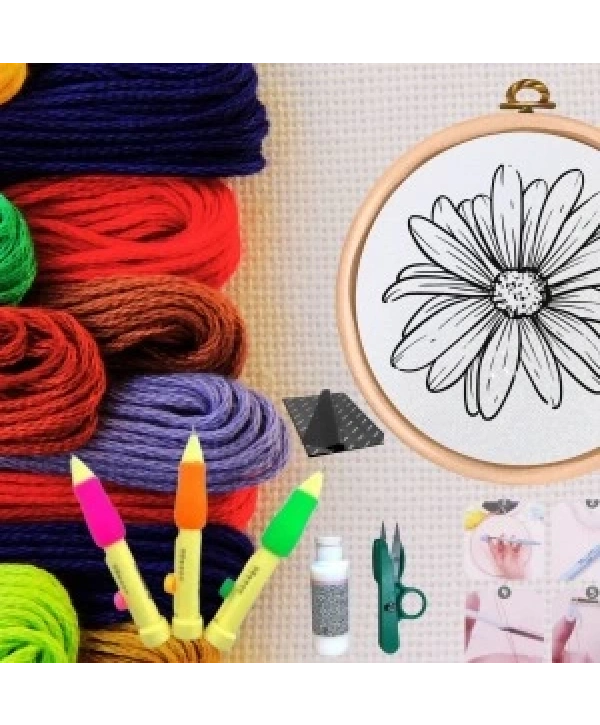 Punch Seti Nakış Seti Kasnaklı Kendin Yap Seti Seri 32