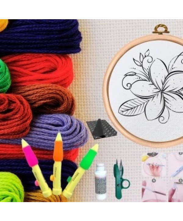 Punch Seti Nakış Seti Kasnaklı Kendin Yap Seti Seri 33