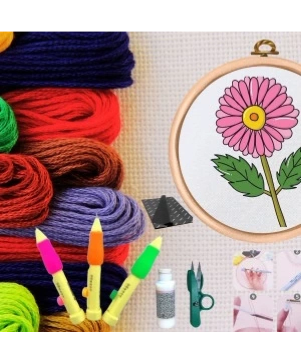 Punch Seti Nakış Seti Kasnaklı Kendin Yap Seti Seri 35