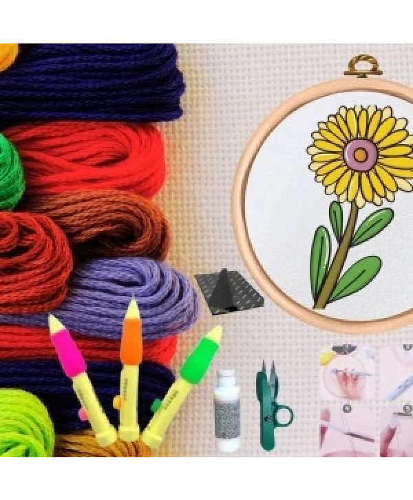 Punch Seti Nakış Seti Kasnaklı Kendin Yap Seti Seri 36