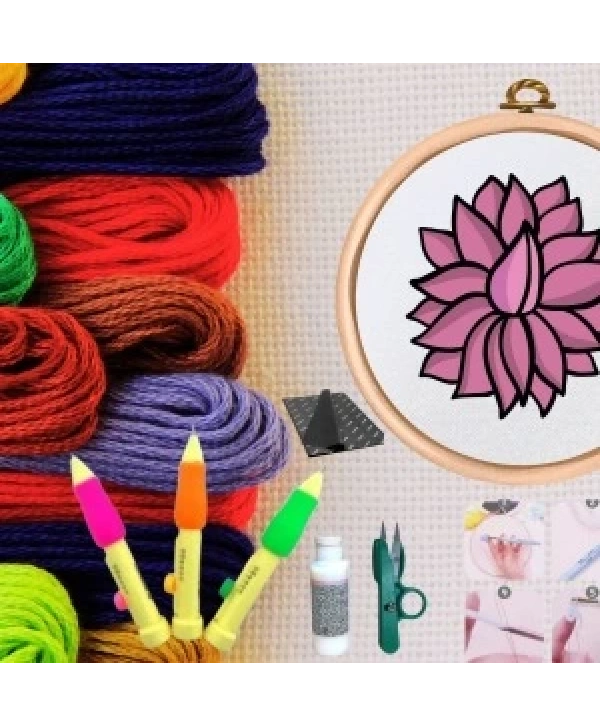 Punch Seti Nakış Seti Kasnaklı Kendin Yap Seti Seri 37