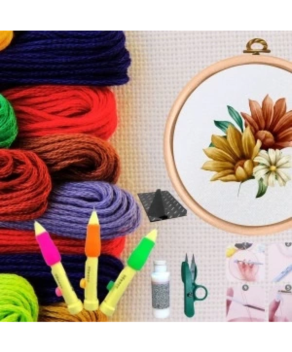 Punch Seti Nakış Seti Kasnaklı Kendin Yap Seti Seri 40