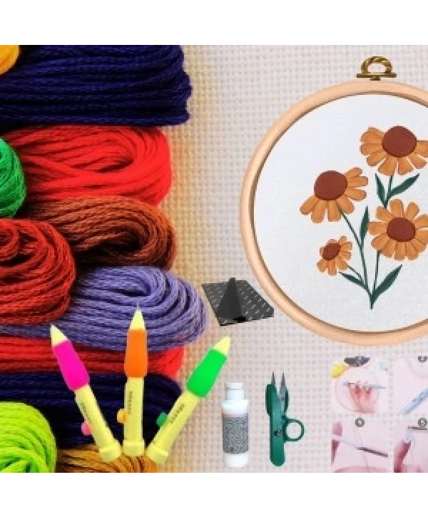 Punch Seti Nakış Seti Kasnaklı Kendin Yap Seti Seri 41