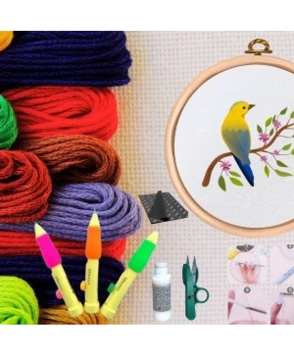 Punch Seti Nakış Seti Kasnaklı Kendin Yap Seti Seri 44