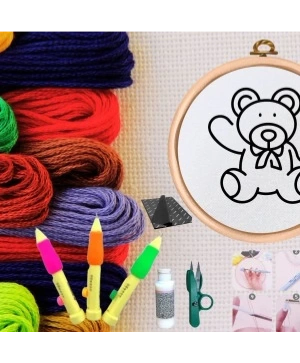 Punch Seti Nakış Seti Kasnaklı Kendin Yap Seti Seri 51