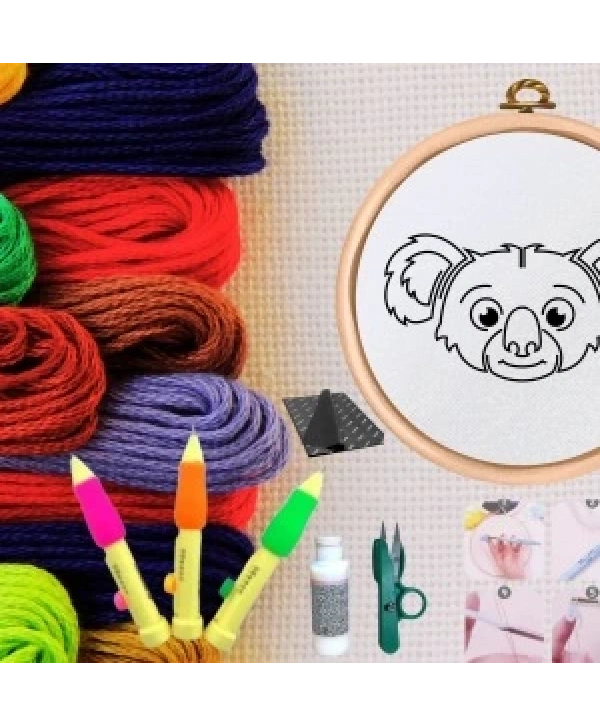 Punch Seti Nakış Seti Kasnaklı Kendin Yap Seti Seri 55