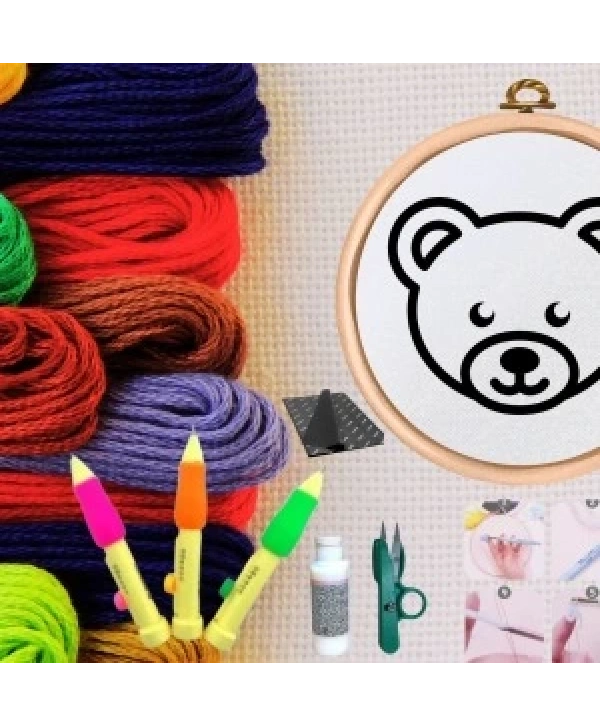 Punch Seti Nakış Seti Kasnaklı Kendin Yap Seti Seri 60