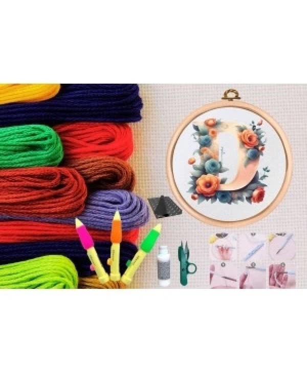 Punch Seti Nakış Seti Kasnaklı Kendin Yap Seti Seri 63