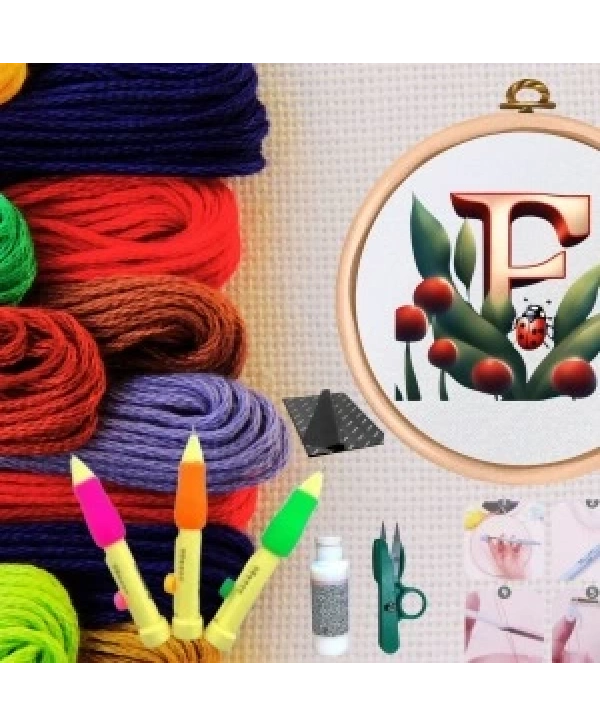 Punch Seti Nakış Seti Kasnaklı Kendin Yap Seti Seri 67