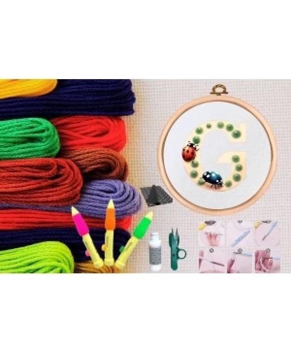 Punch Seti Nakış Seti Kasnaklı Kendin Yap Seti Seri 69