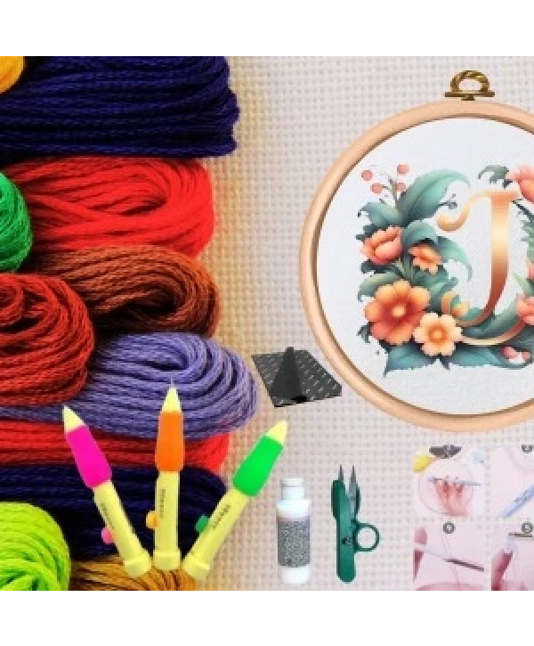 Punch Seti Nakış Seti Kasnaklı Kendin Yap Seti Seri 73