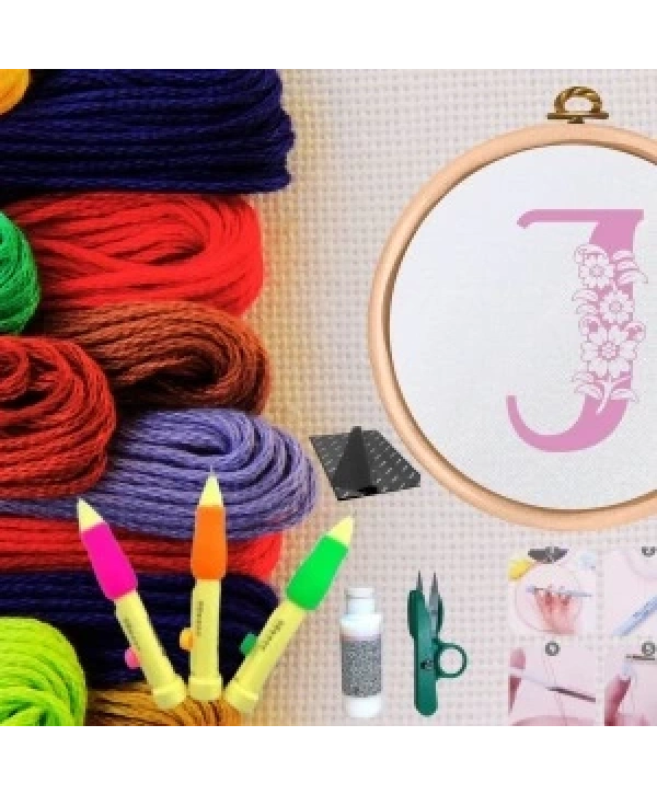 Punch Seti Nakış Seti Kasnaklı Kendin Yap Seti Seri 74