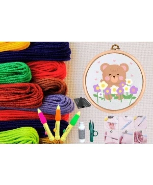 Punch Seti Nakış Seti Kasnaklı Kendin Yap Seti Seri 75