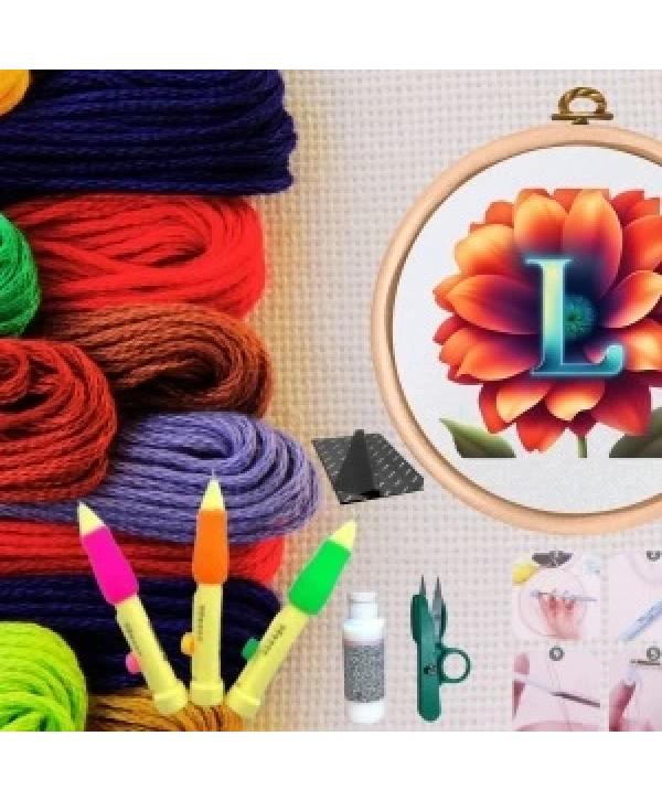 Punch Seti Nakış Seti Kasnaklı Kendin Yap Seti Seri 79