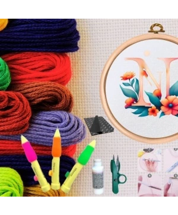 Punch Seti Nakış Seti Kasnaklı Kendin Yap Seti Seri 81