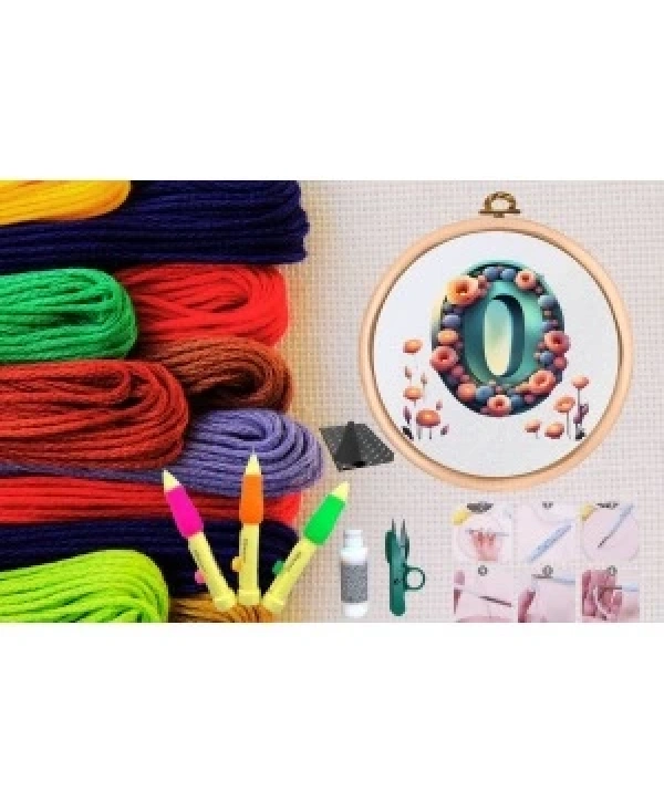 Punch Seti Nakış Seti Kasnaklı Kendin Yap Seti Seri 82