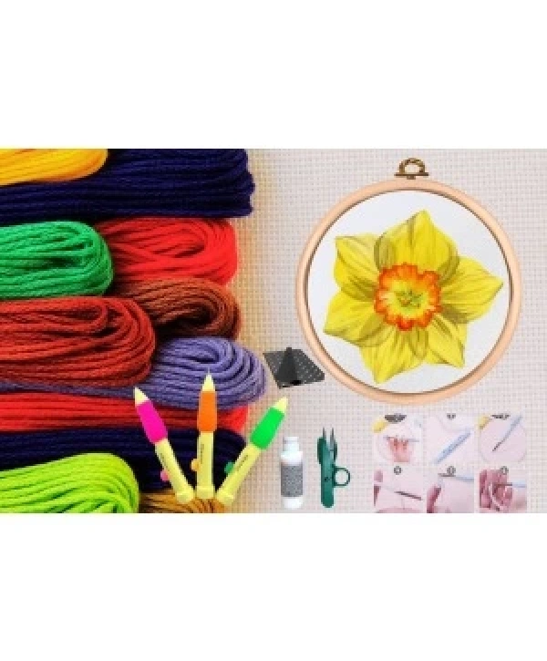 Punch Seti Nakış Seti Kasnaklı Kendin Yap Seti Seri 86