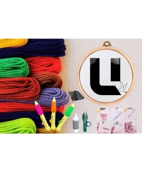 Punch Seti Nakış Seti Kasnaklı Kendin Yap Seti Seri 91