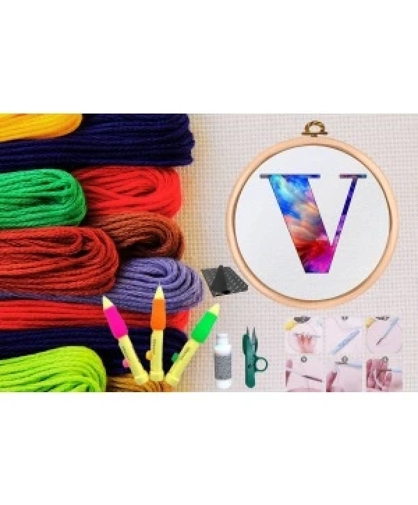 Punch Seti Nakış Seti Kasnaklı Kendin Yap Seti Seri 94