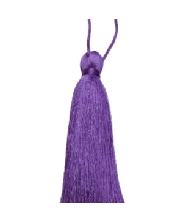 Püskül Tekli 10 Cm 1 Adet Eflatun