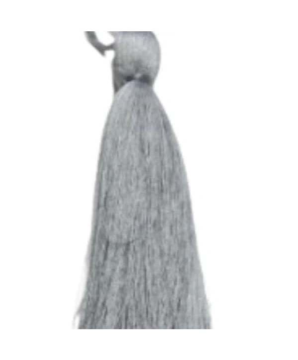 Püskül Tekli 10 Cm 1 Adet Gri