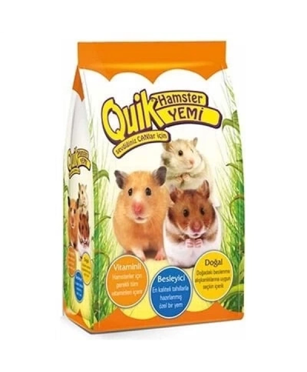 Quik Hamster Kemirgen Yemi 500 Gr