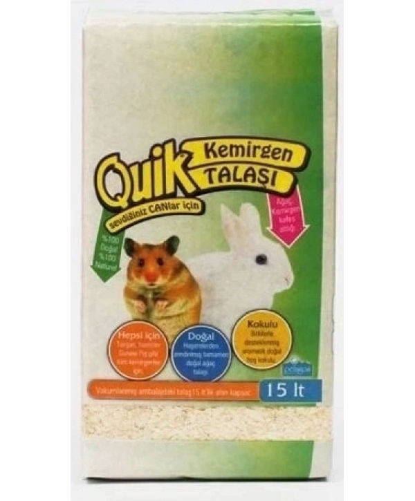 Quik Kemirgen Talaşı 15 Lt