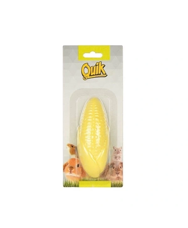 Quik Mısır Şekilli Kalsiyum ve Mineralli Kemirgen Blok