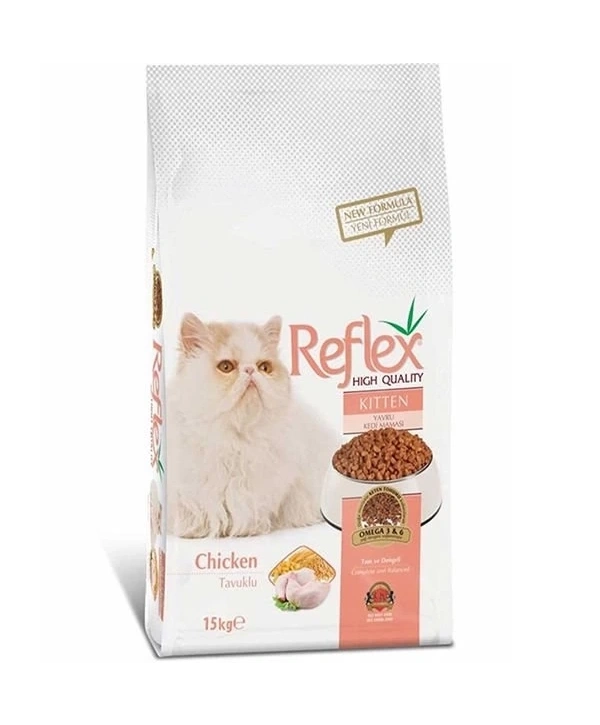 Reflex Kitten Tavuklu Yavru Kedi Maması 15 Kg