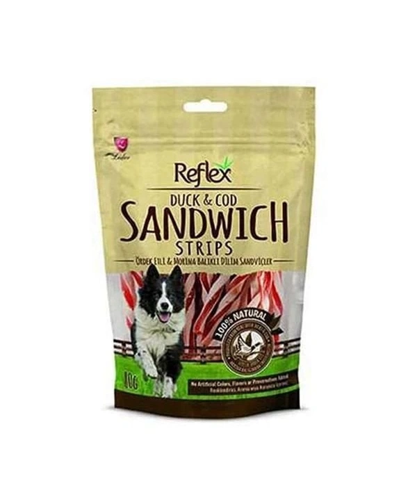 Reflex Ördekli Sandviç Köpek Ödül Maması 80 Gr